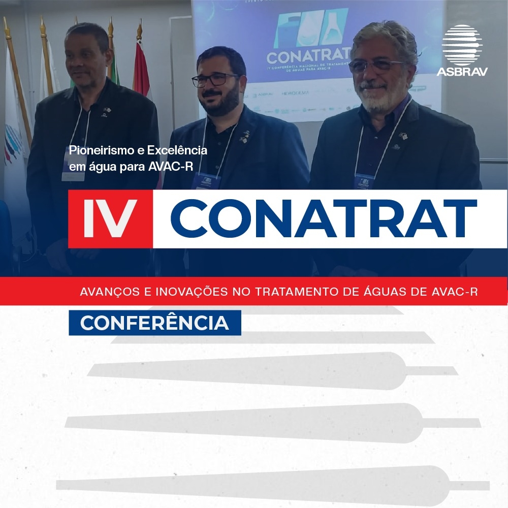 IV CONATRAT: Avanços Técnicos e Inovações no Tratamento de Águas de AVAC-R